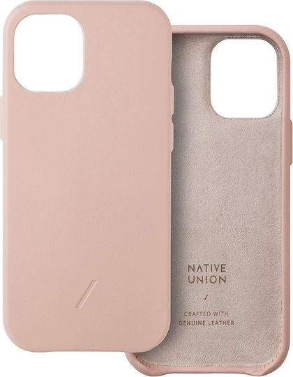 Native Union Back Cover Δερμάτινο Nude (iPhone 12 mini)