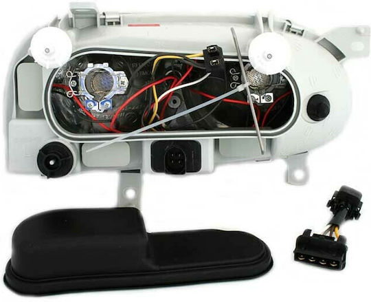 Depo Front Lights Angel Eyes for Volkswagen Golf