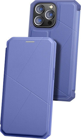 Dux Ducis Skin Pro Book Synthetic Leather / Plastic Blue (iPhone 13 Pro Max)
