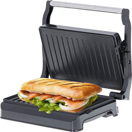 Adler Τοστιέρα Γκριλιέρα 700W Inox