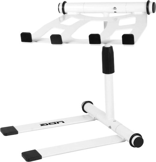 UDG Ultimate Height Adjustable DJ Laptop Stand for Laptop up to 19" White