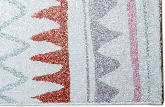 Klonaras 355 Παιδικό Χαλί Pink 133x190cm Πάχους 10mm