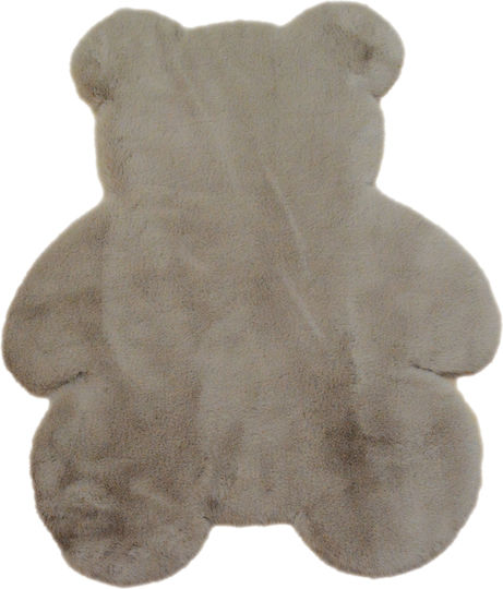 Newplan Kids Synthetic Rug FC5 90x110cm 30mm Taupe