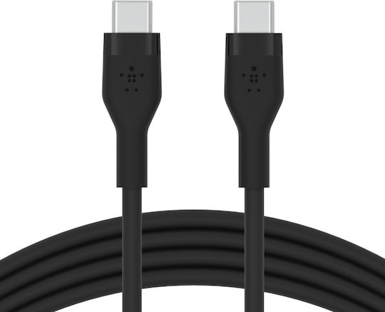 Belkin BoostCharge Flex USB 2.0 Cable USB-C Male - USB-C 60W PD Black 3m CAB009BT3MBK