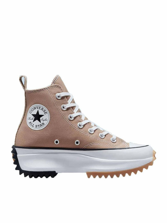Run Star Hike Flatforms Μποτάκια Μπεζ