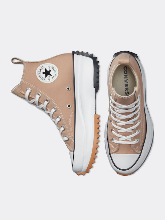 Run Star Hike Flatforms Μποτάκια Μπεζ