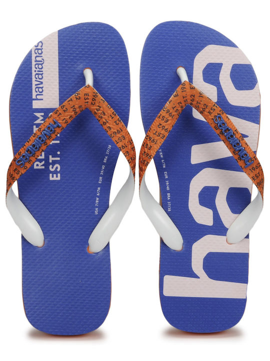 Top Logomania Mid Tech Ανδρικά Flip Flops Πορτοκαλί