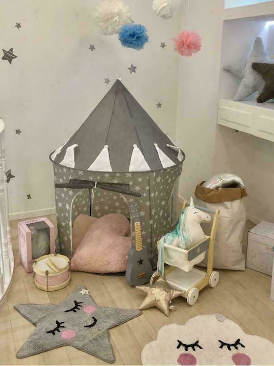 Kids Concept Kids Castle Play Tent Star for 3+ years Gray