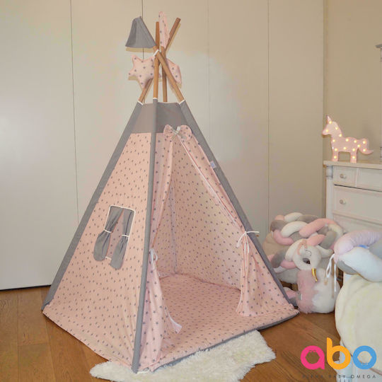 abo Παιδική Σκηνή Ινδιάνικη Little Princess Ροζ