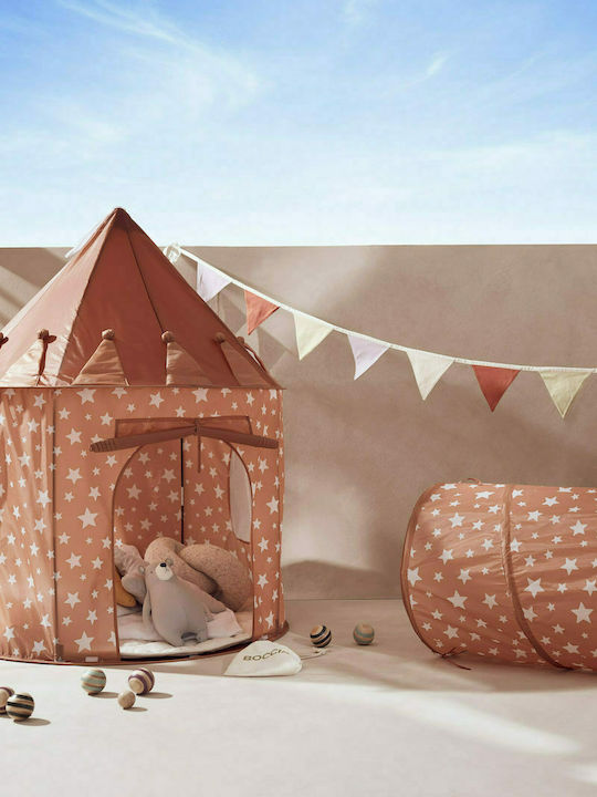 Kids Concept Kids Play Tunnel Stars ΚC for 3+ years Orange
