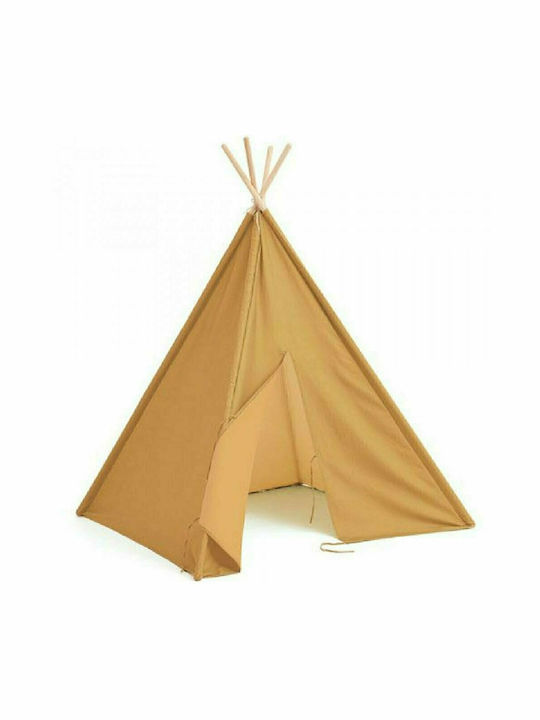 Kids Concept Cort pentru Copii Indian Galben pentru 3+ ani