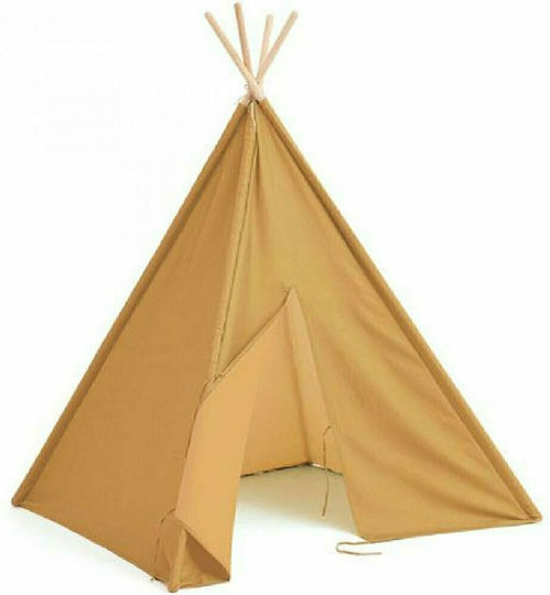 Kids Concept Cort pentru Copii Indian Galben pentru 3+ ani