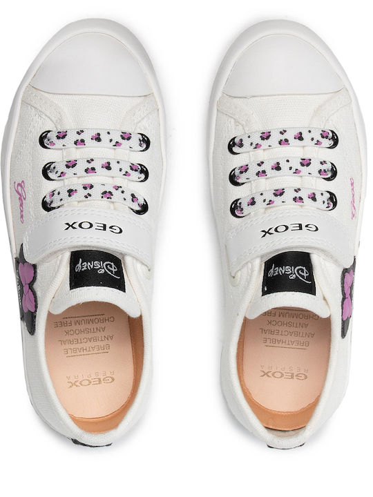 Ciak Παιδικά Sneakers Ανατομικά με Σκρατς Λευκά