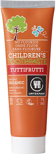 Urtekram Toothpaste with Taste of Tutti Frutti 75ml