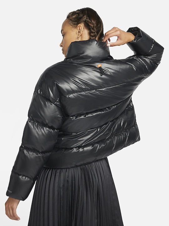 Nike Sportswear Μπουφάν Puffer Μαύρο