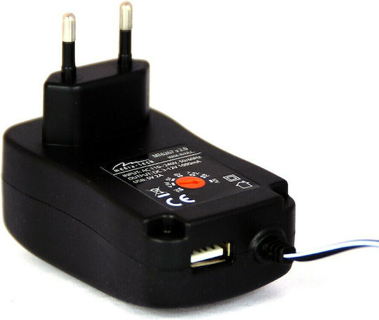 Media-Tech Universal Power Adapter 12V 2A with Power 24W with Plug Set (MT6267)