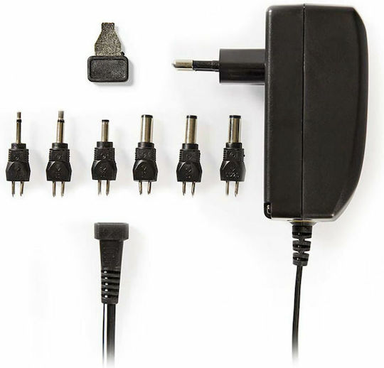 Nedis Universelles Netzadapter 24V 1A mit Leistung 24W mit Steckerset (ACPA003)