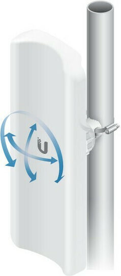 Ubiquiti LiteAP GPS Εξωτερική Κεραία WiFi Sectorial 17dBi με σύνδεση Ethernet