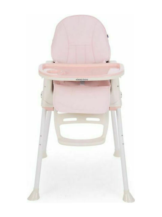 Kikka Boo Creamy Baby Hochstuhl 3 in 1 Rosa