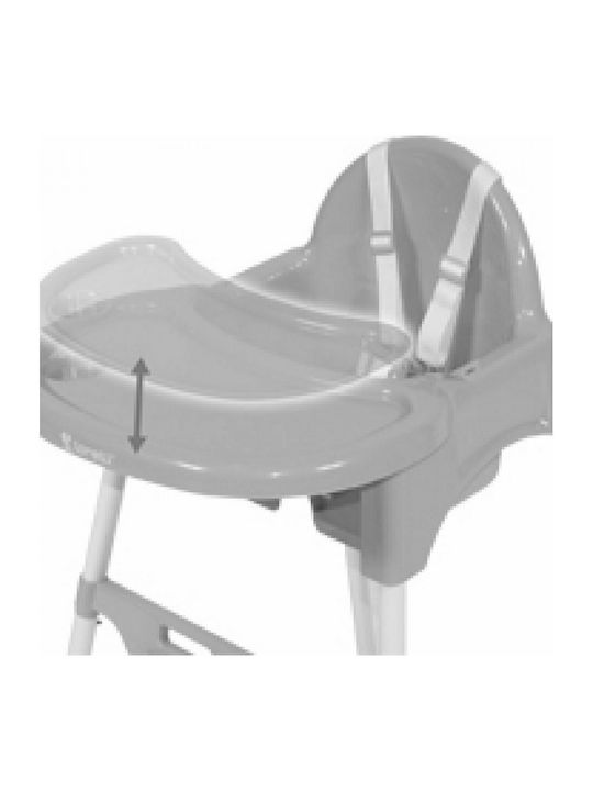Lorelli Amaro Baby Highchair with Plastic Frame & Plastic Seat Aquamarine