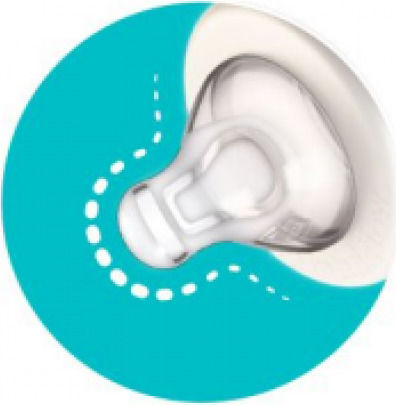 Chicco Physio Silicone Baby Bottle Teats Food Flow for 6+ months 2pcs