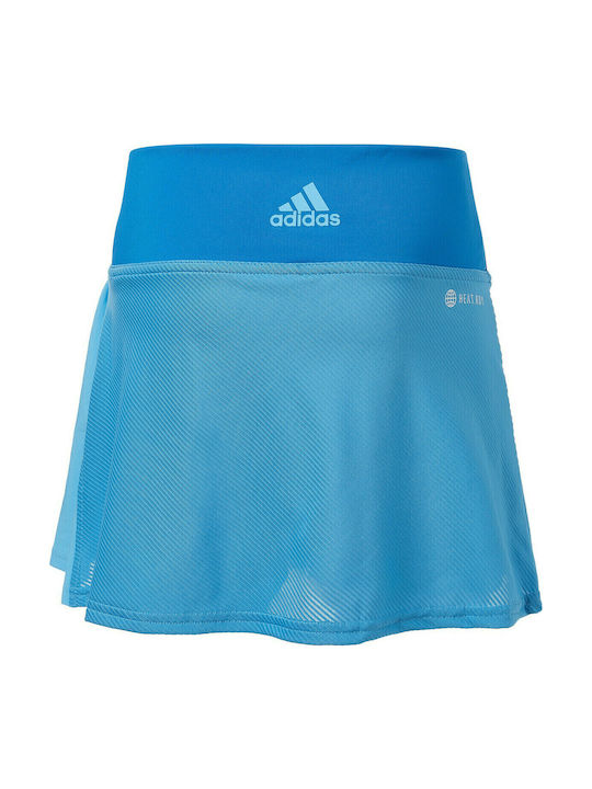 Kids' Skirt Monochrome Light Blue Pop-Up Tennis