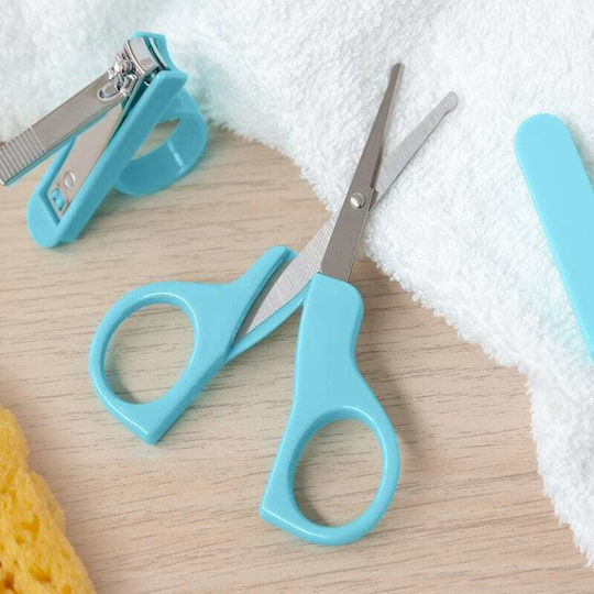Kiokids Baby Badezubehör Nagelpflege-Set Für Babys Blau 2 Stücke