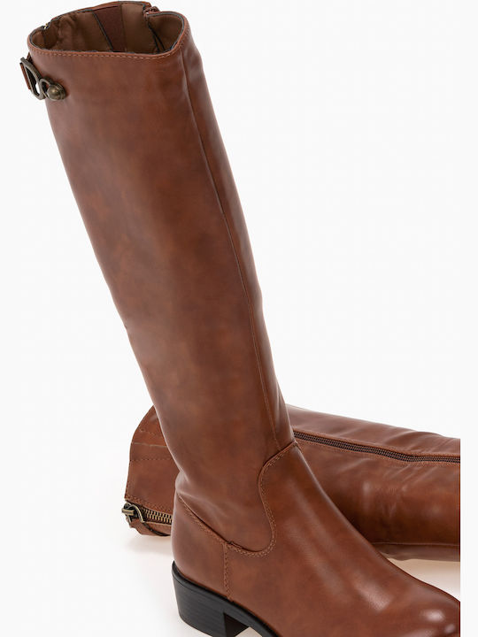 Damenstiefel Tabac Braun