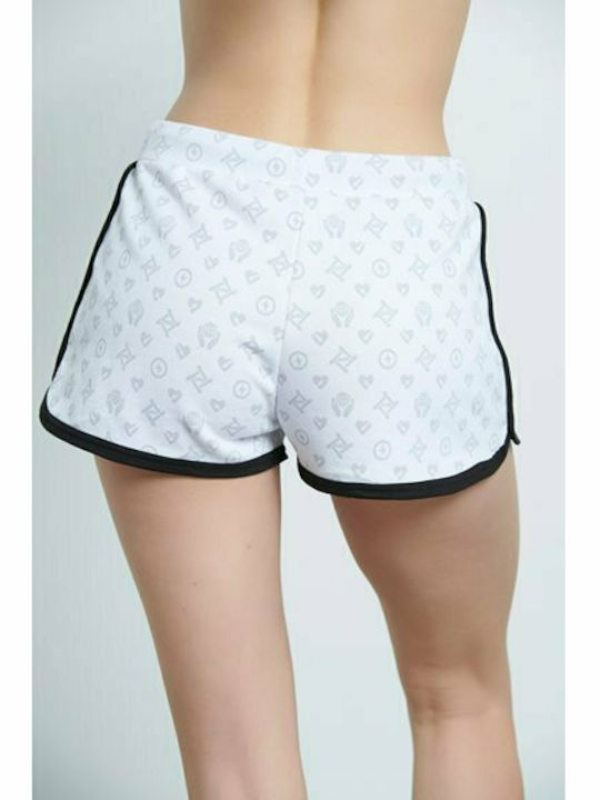 BodyTalk Women's Sporty Shorts White