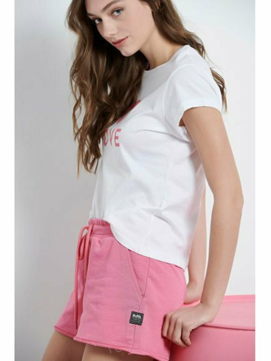 1221-909605 Femei Pantaloni scurți Pantaloni scurți Roz