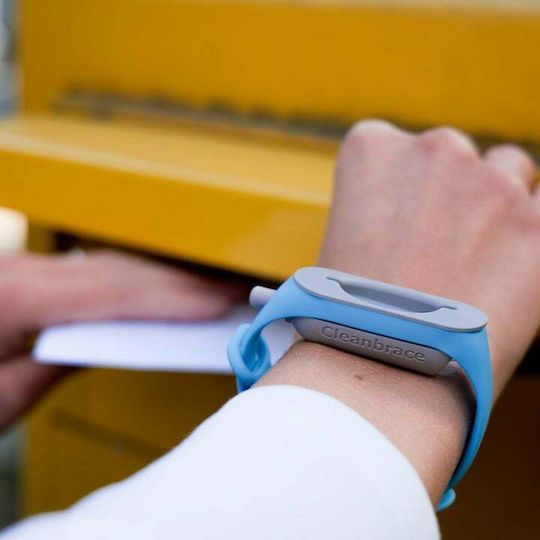 Cleanbrace 2.0 Βραχιόλι Απολύμανσης Γαλάζιο