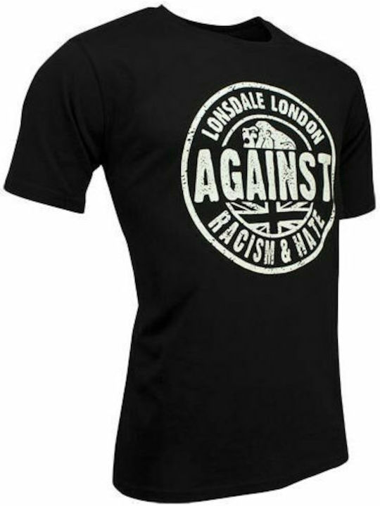 Against Racism and Hate Αθλητικό T-shirt Μαύρο