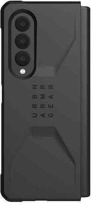 UAG Civilian Plastic Back Cover Durable Black (Galaxy Z Fold 3)