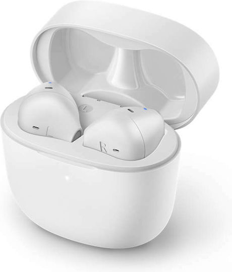 Philips TAT2236 Earbud Bluetooth Handsfree Earphones with Charging Case White