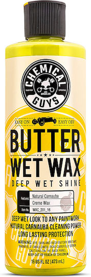 Chemical Guys Butter Wet Wax 16 Oz Υγρό Κερώματος Αυτοκινήτου 473ml