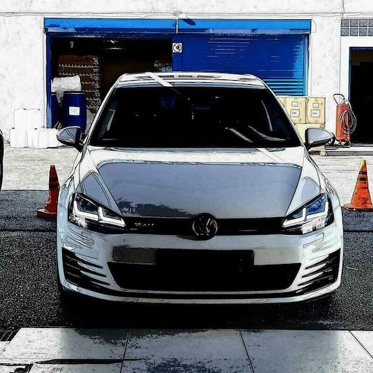 Osram Μπροστινά Φανάρια Led για Volkswagen Golf 7 με Φώτα Ημέρας DRL 2012-2017 2τμχ