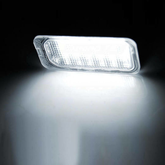 Vinstar License Plate Lights Led 12V for Ford C-Max / Fiesta / Focus / Galaxy / Mondeo / S-Max 2pcs