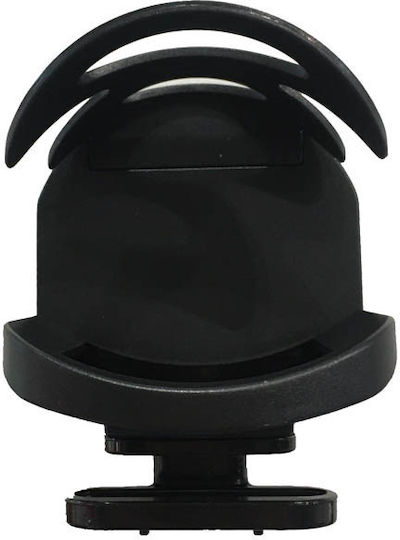 Auto Gs Car Cup Holder 1 Position for AC Vents Black in Black Color
