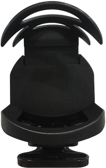 Auto Gs Car Cup Holder 1 Position for AC Vents Black in Black Color