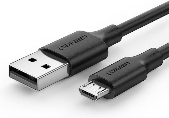 Ugreen Regular USB 2.0 to micro USB Cable Μαύρο 2m (60148)