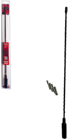Auto Gs Antenă Auto Plafon Înșurubat 41cm pentru Radio în Culoare Negru