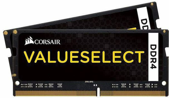 Corsair Value Select DDR4 με Module 1x4GB και Ταχύτητα 2666 για Desktop