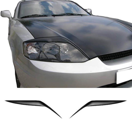 Motordrome Car Headlight Eyelashes for Hyundai Coupé 2002-2008