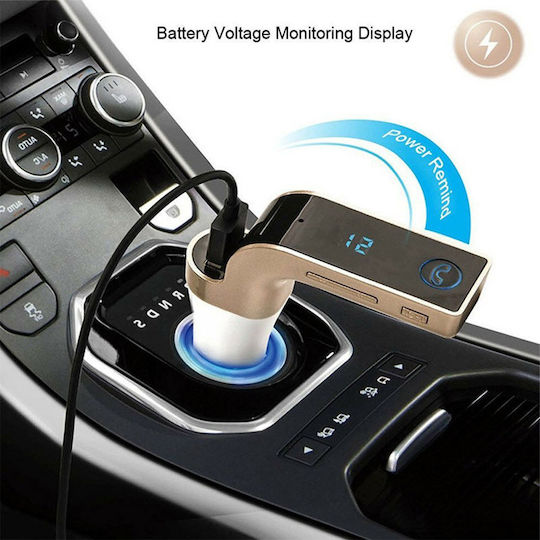 Andowl FM Car Transmitter with AUX / Bluetooth / USB 31002FML80SL
