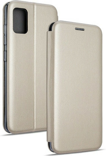 Forcell Elegance Book Δερματίνης Χρυσό (Galaxy A51)