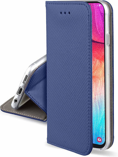 Smart Magnet Book Δερματίνης Navy Μπλε (Xiaomi Mi 10 / Mi 10 Pro)