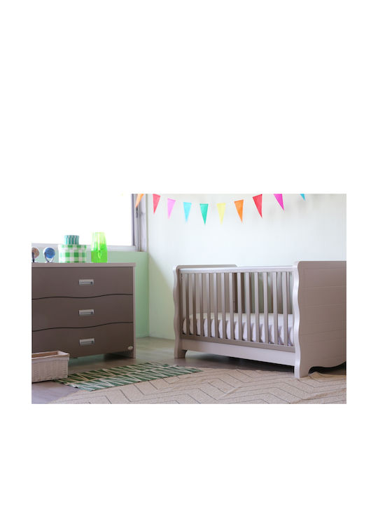 Santa Bebe Babybett Bellatrix 109 Beige für Matratze 70x140cm