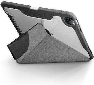 Uniq Trexa Flip Cover Piele artificială / Plastic Negru (iPad Pro 2020 11" / iPad Pro 2021 11") UNIQ-NPDP11(2021)-TRXBLK