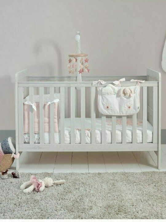 Mamas & Papas Babybett Atlas Nimbus Weiß