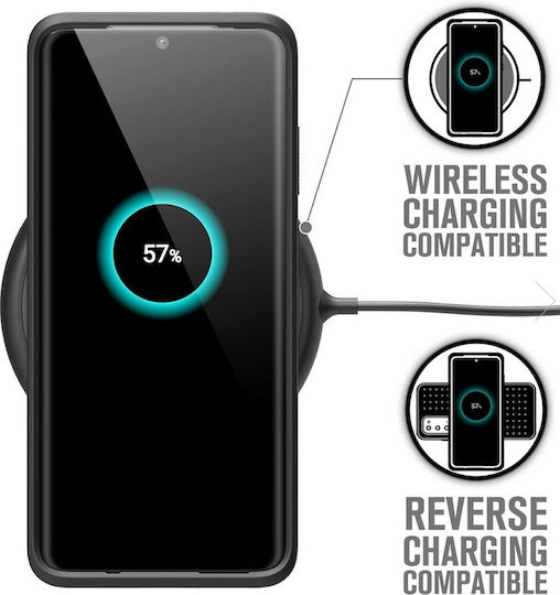 Catalyst Impact Protection Umschlag Rückseite Silikon 2mm Schwarz (Galaxy S20 Ultra)